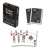 Copag PokerStars Poker Size Jumbo Index Plastic Playing Cards (Black)