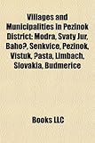 Villages and Municipalities in Pezinok District: Modra, Svaty Jur, Baho, Enkvice, Pezinok, VI Tuk, Asta, Limbach, Slovakia, Budmerice-