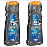 Right Guard Hair & Body Wash - Xtreme Cooling -Chill- Net Wt. 16 Fl Oz (473 Ml) Each - Pack of 2