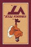 Virginia Tech Hokies Vertical 7' 8 x 10' 9 Team Spirit Area Rug