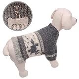 Playful Doggies Turtleneck Sweater - Medium