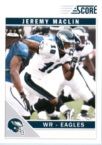 2011 Score Football Card # 221 Jeremy Maclin - Philadelphia Eagles - NFL Trading Card In a Protective Screwdown Case!