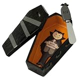 Grasslands Road Monster Mash Vampire Coffin Covered Dip Bowl with R.I.P. Spreader