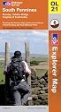 South Pennines (OS Explorer Map)