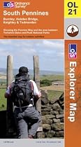 South Pennines (OS Explorer Map)