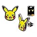 Women's Stainless Steel Pokemon Pikachu Head Stud Earrings