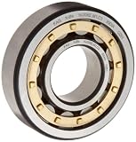 FAG NJ306E.M1.C3 Cylindrical Roller Bearing, Single Row, Flanged, Brass/Bronze Cage, Removable Inner Ring, C3 Clearance, 30mm Bore, 72mm OD, 19mm Width