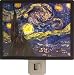 Vincent Van Gogh Art Glass Nightlight Starry Night Night Light