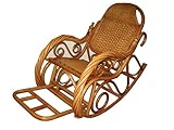 Home Nature Hand-made Rattan Chair Gliding Recliner