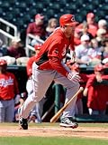 Cincinnati Reds v Cleveland Indians, GOODYEAR, AZ - FEBRUARY 27: Scott Rolen Photographic Poster Print by Norm Hall, 24x32