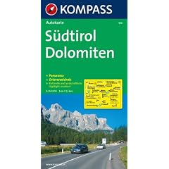 Kompass Karten, S�dtirol, Dolomiten