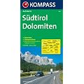 Kompass Karten, S�dtirol, Dolomiten