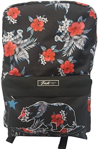 Fresh Supply Cali Bear Floral Backpack