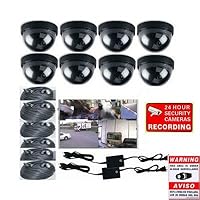 8 CCTV CCD Camera DVR Video Security Record System free 1 larger warning sticker , 8 small free warning sticker DVK2806 1G1