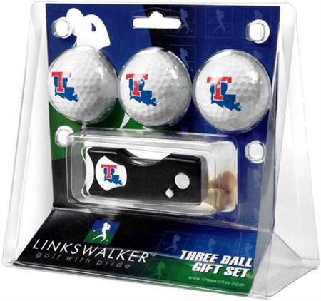 Louisiana Tech Bulldogs Ncaa Spring Action 3 Golf Ball Gift Packs
