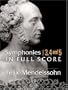 Symphonies Nos. 3, 4 and 5 in Full Score (Dover Music Scores)