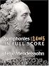 Symphonies Nos. 3, 4 and 5 in Full Score (Dover Orchestral Scores)