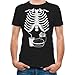 Skeleton Shirt Mens Rib Cage Costume Adult Funny Halloween Shirts for Men Medium Black