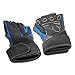Support for Sports Half Finger Gloves with 18” Wrist Wrap for Exercise Workout