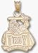 Troy Univ New Troy Trojans Logo Charm/Pendant -14K/10K, Stainless Steel or Gold Plated