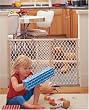 Diamond Mesh Safety Gate