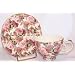 Ramble Rose Chintz Porcelain Cup and Saucer