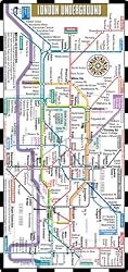 Streetwise London Underground Map - The Tube - Laminated London Metro Map - Folding pocket & wallet size metro map for travel