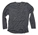 Batten Down L/S Henley in Black by Obey Clothing