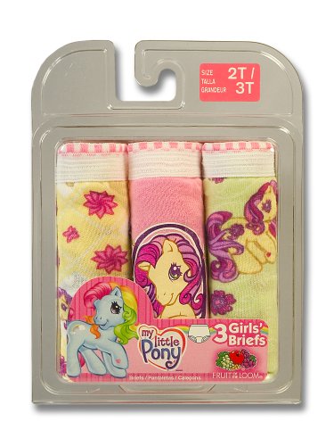 Fruit of the Loom Girls 2-6x Fruit Of The Loom Girls My Little Pony Toddler Prints
