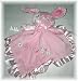 Carter's Pink Adorable Security Blanket Lovey Bunny Rabbit Girls