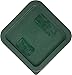 CFS 1074008 StorPlus Green Polyethylene Lid For 2-4 Quart Square Containers (Case of 6)