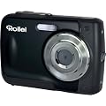 Rollei Sportsline 60 Digitalkamera (5 Megapixel CMOS Sensor, 8-fach digitaler Zoom, 6,1 cm (2,4 Zoll) Display, Wasserdicht bis 3m) schwarz