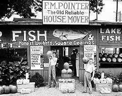 Birmingham Roadside Stand, 1936 Photograph - Beautiful 16"x20" Photographic Print from the Library of Congress Collection