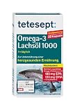 Tetesept Omega-3 Lachsöl, 80 Kapseln