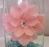 Claribel Baby Flower Headband (Light Rose)