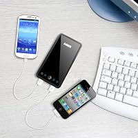Anker Astro PowerBank 10000mAhの大容量モバイルバッテリー スマホ iPhone4 4S 3GS iPad PSPに対応 小型軽量の携帯バッテリー 通勤・出張・旅行・アウトドアーに最適! 【日本語取扱書付け】【18ヶ月の保証期間】