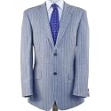 Brook Taverner Grey Striped Summer Jacket - 40L