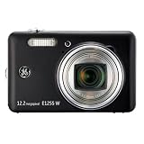 GE1255W-BK12MPDigitalCamerawith5XOpticalZoomand3.0-InchLCDScreenwithAutoBrightness(Black)