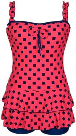 GZYY Women's Retro Fashion Dots Skirted Swimsuit Swimwear Beach Swimsuit