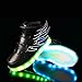 Luckfugui Toddler Little/Big Kid Boy Girl USB Flashing LED Light Shoes Sneaker