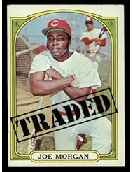 1972 Topps Joe Morgan Reds (Baseball Card) # 752 Deans Cards 6 - EX/MT