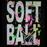 Softball Splatter T-Shirt