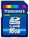 PC Hardware : Transcend 16 GB SDHC Class 6 Flash Memory Card TS16GSDHC6
