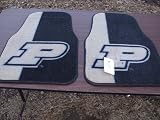 Purdue Boilermakers Car Mats 2 Piece universal fit Car Floor Mat (Rug)