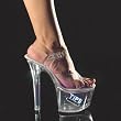 TipJar Sexy Stripper Shoes Exotic Shoes Dancer Shoes Pole Dancers Shoes White Glitter