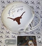 Ricky Williams Autographed/Hand Signed Texas Longhorns Authentic Helmet