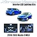 XtremeVision Mazda 3 MS3 Sedan Hatch 2010-2013 (7 Pieces) Cool White Premium Interior LED Kit Package + Installation Tool