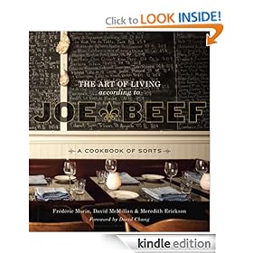 The Art of Living According to Joe Beef: A Cookbook of Sorts [Kindle Edition]