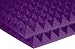 Electronics : Auralex 2" Studiofoam SmartPak Pyramid, Purple*