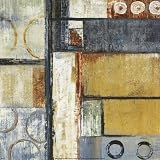 Coincidental Lines II by Carol Black. Size 18.00 inches width by 18.00 inches height. High Quality Art Poster Print